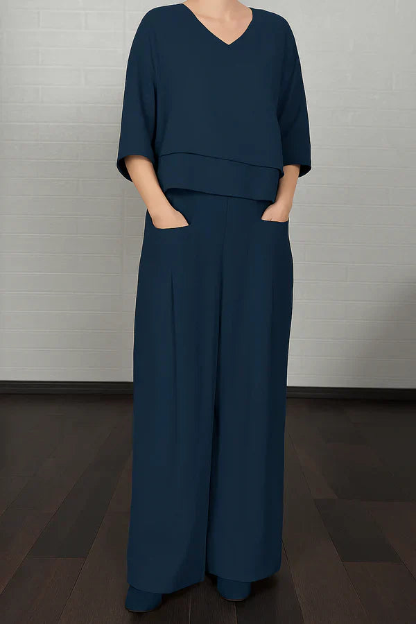 Akira | Elegant Casual Two Piece Set