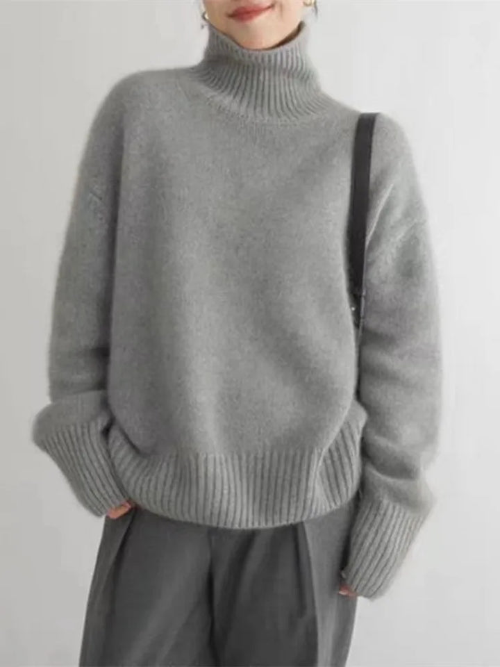 The Aurelia | Luxe cashmere turtleneck