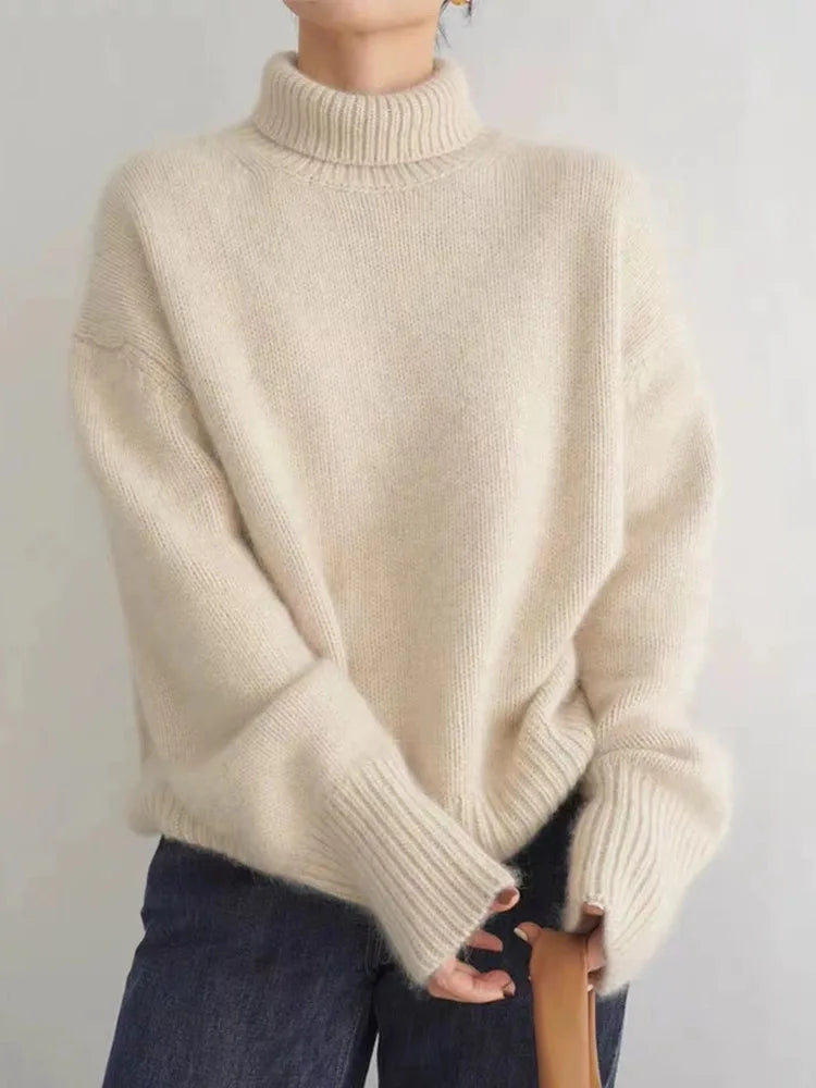 The Aurelia | Luxe cashmere turtleneck