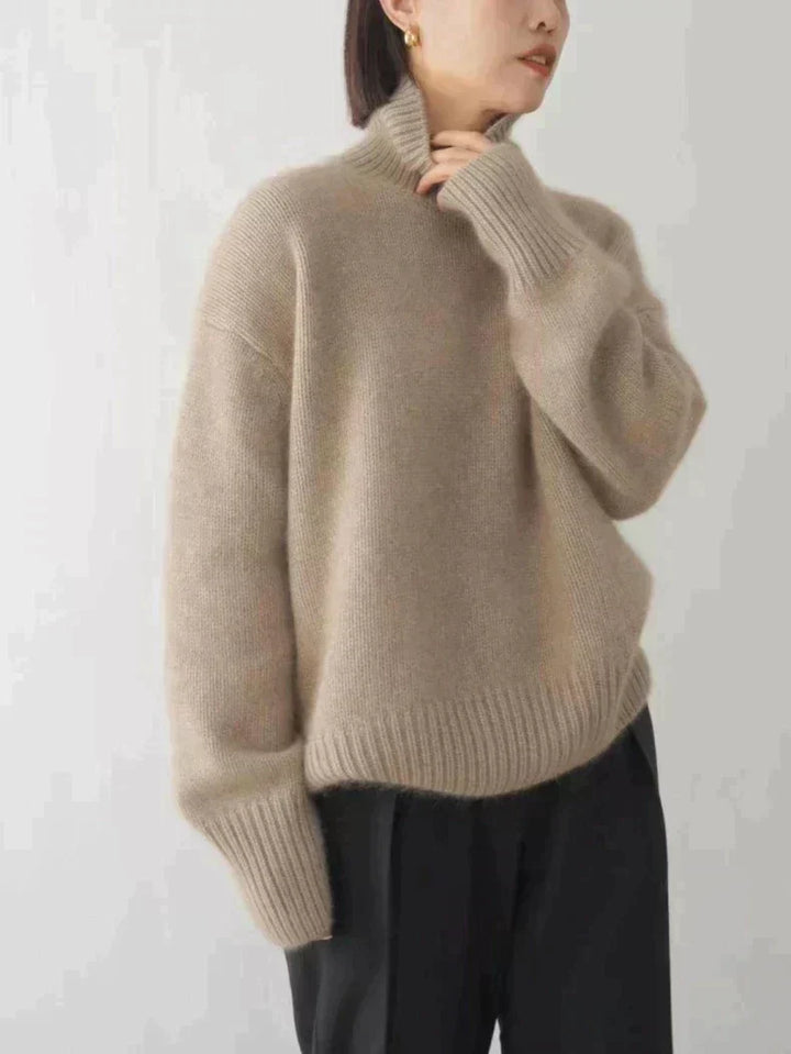 The Aurelia | Luxe cashmere turtleneck