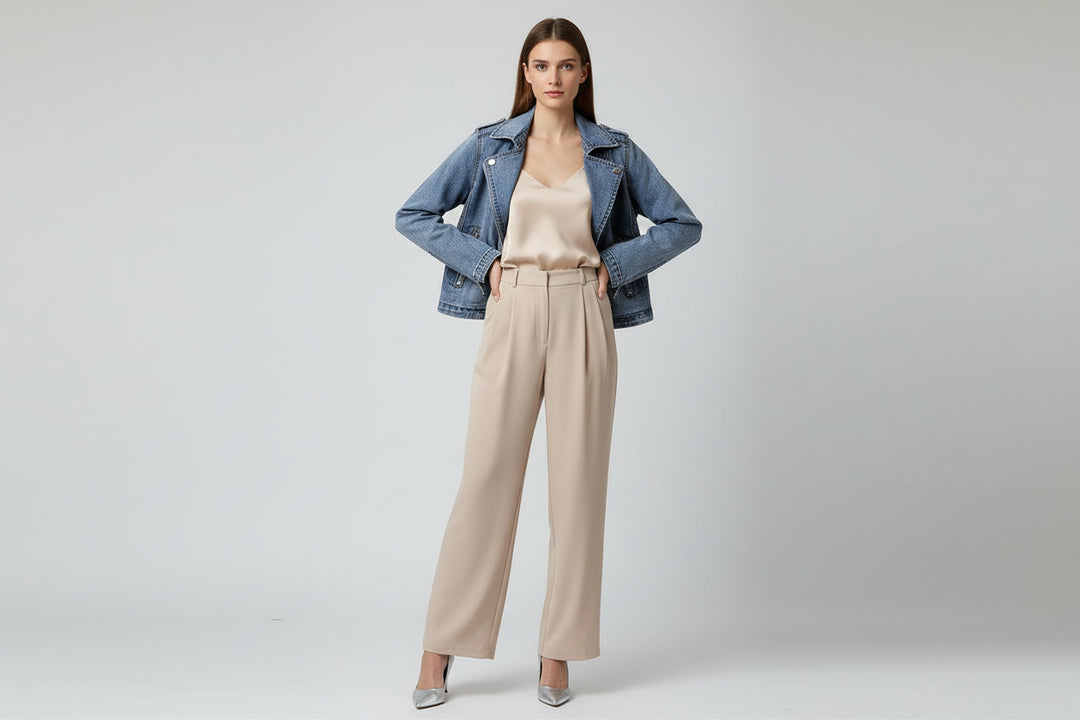 Freya Denim Zip Jacket