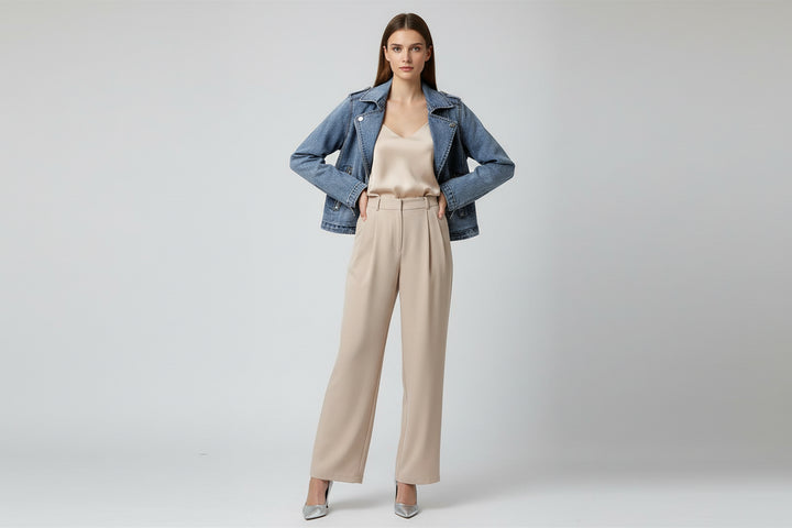 Freya Denim Zip Jacket