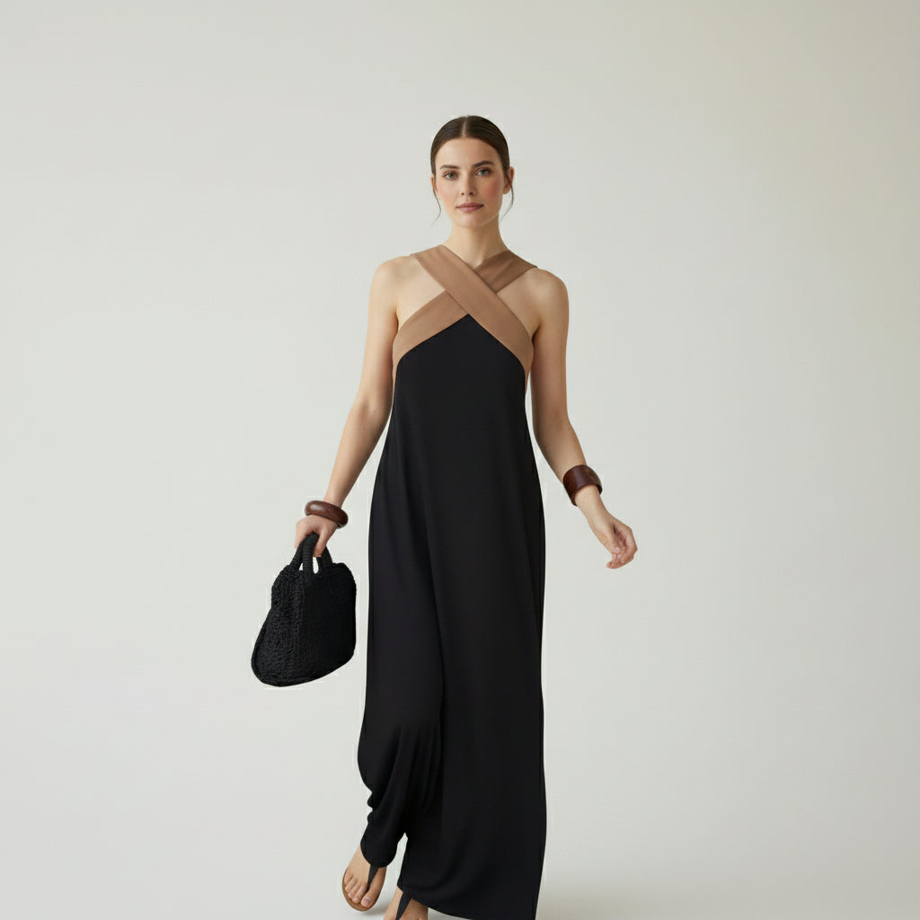 Delphine™ - CROSS-FRONT STYLE DRESS