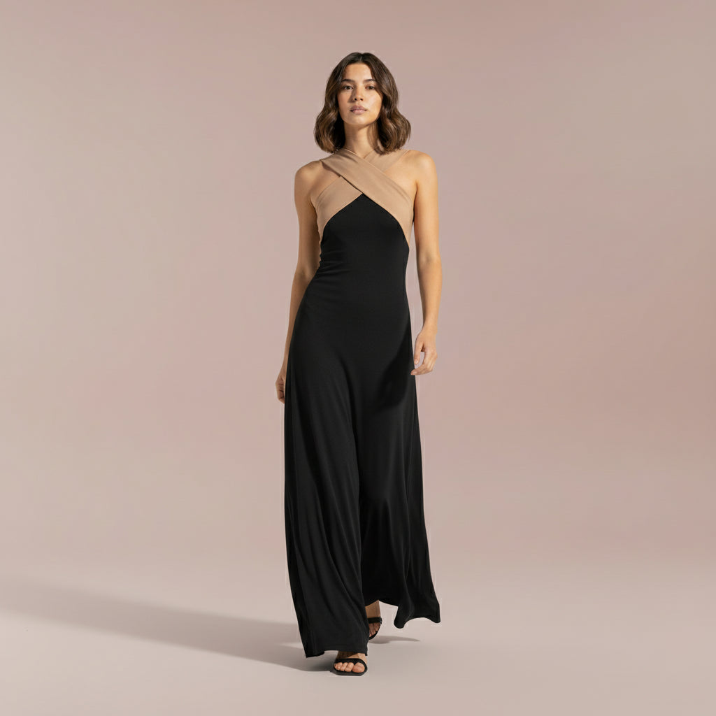 Delphine™ - CROSS-FRONT STYLE DRESS