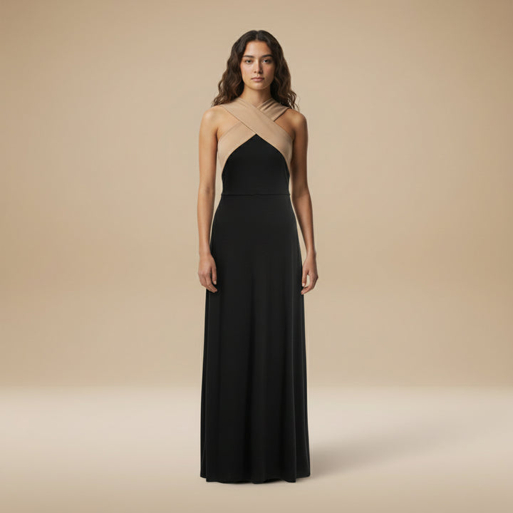 Delphine™ - CROSS-FRONT STYLE DRESS